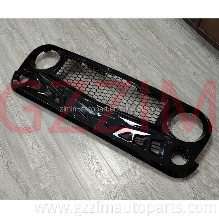 auto middle grille abs plastic front bumper grille for Jeep Horse Herder JK grille